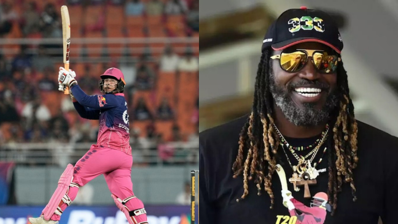 Vaibhav Sooryavanshi Chris Gayle
