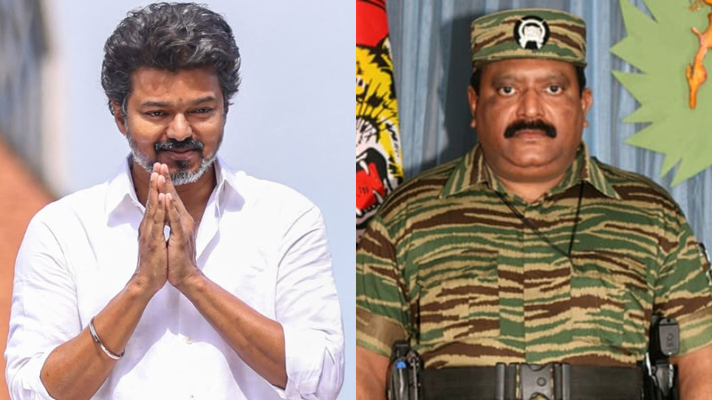 Vijay Pays Tribute To Ex LTTE Chief V Prabhakaran BJP Targets Rahul Gandhi