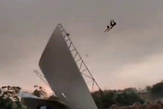 bareilly man thrown 50 feet in air by strong wind hands legs broken