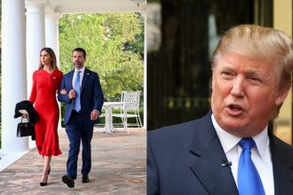 donald trump sons wedding
