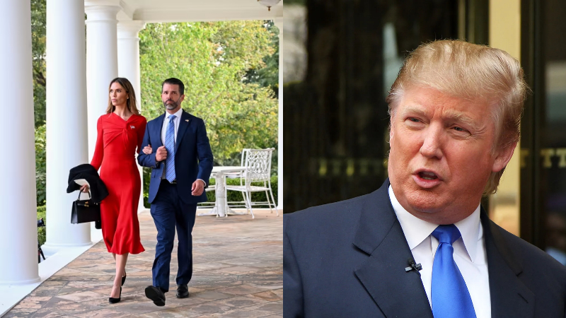 donald trump sons wedding