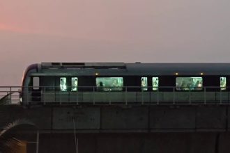 heavy rain in bengaluru metro services disrupted commuters stranded