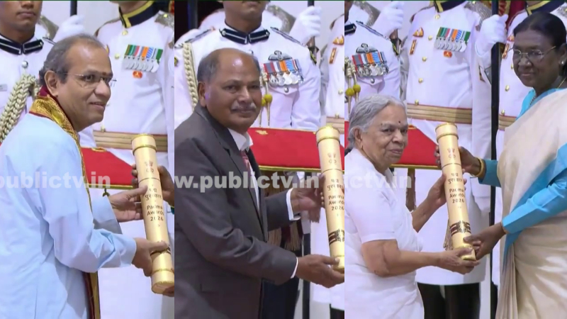 padma award susheelamma anke gowda r.ganesh