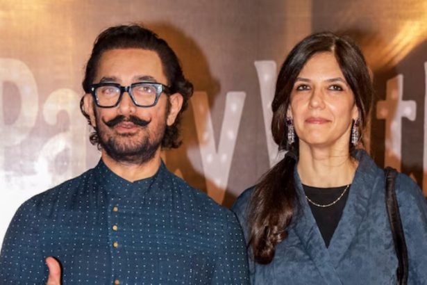 Aamir Khan with Gauri