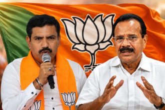 BY Vijayendra And DV Sadananda Gowda