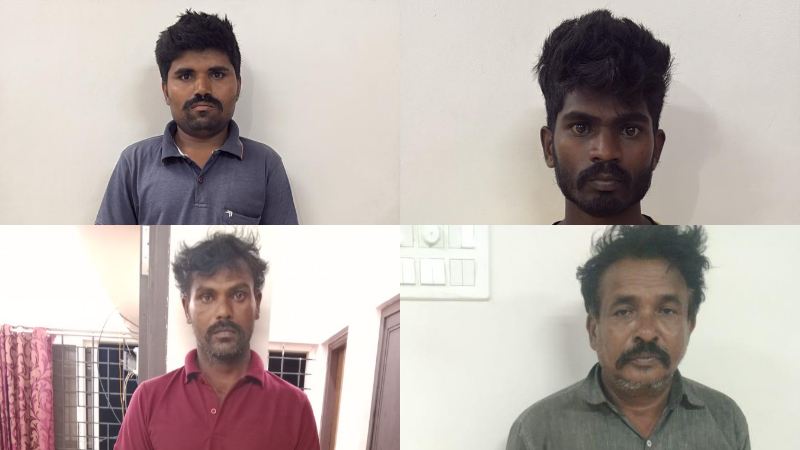 ಬೆಳಗಾವಿಯಲ್ಲಿ ಕಂಟ್ರಿ ಪಿಸ್ತೂಲ್ ತಯಾರಿಸುತ್ತಿದ್ದ 13 ಜನ ಅರೆಸ್ಟ್ 9 Belagavi Arrest 1