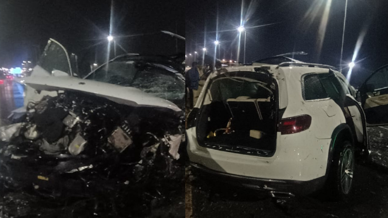 Bengaluru Chennai Expressway Hoskote Accident