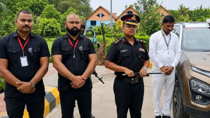 Bouncers car air pistol 21year old Brigadier arrested in UP after Army sets trap 1