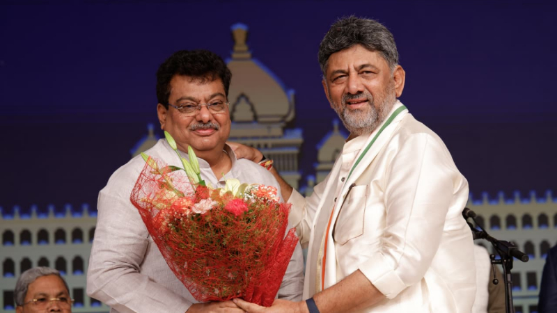 DK Shivakumar MB Patil