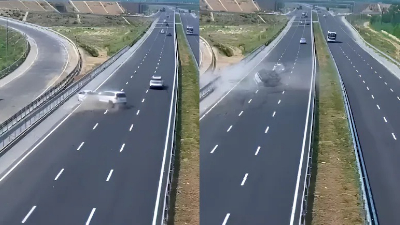 Delhi Dehradun Expressway SUV Car Crash