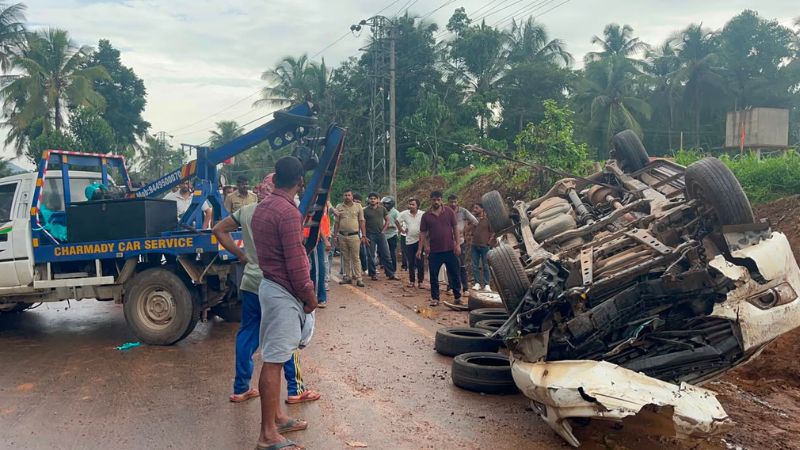 Dharmasthala car accident