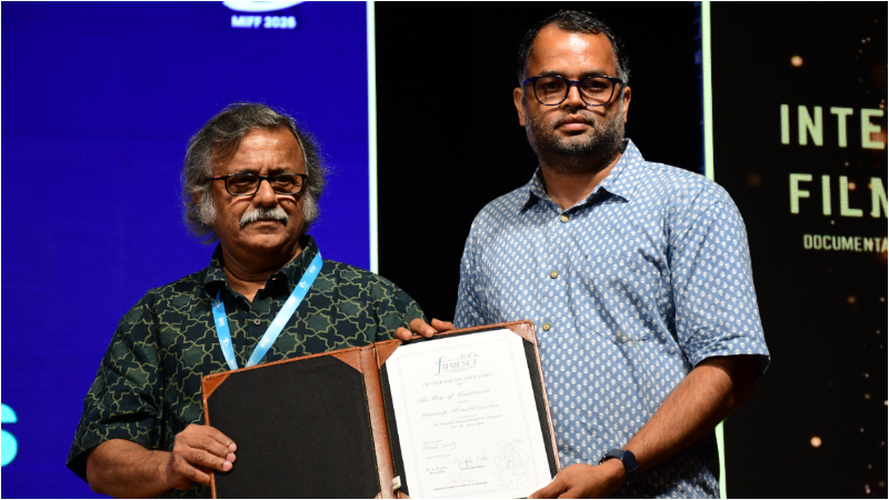Dr Pradeep Kenchanuru wins international film award 1