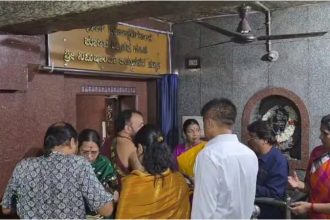 Durga Stalins special puja at Mandya Nimishambha temple in the wake of sons Sanatan controversy 1