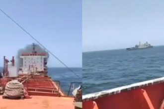 Fire On Oil Tanker Carrying 24 Indians Off Coast Of Oman