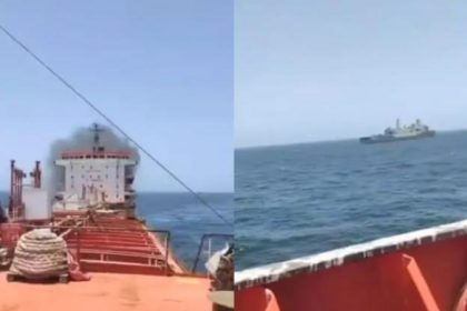 Fire On Oil Tanker Carrying 24 Indians Off Coast Of Oman