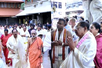 G Parameshwar Kollur Mookambika Temple Visit