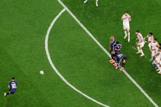 Lionel Messi free kick