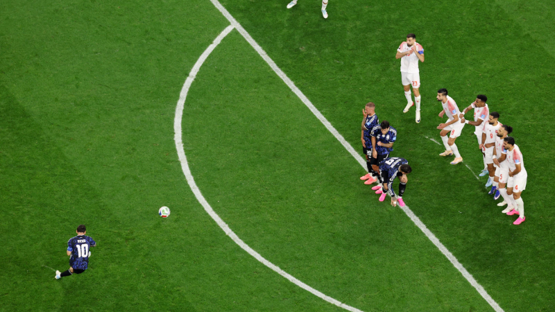Lionel Messi free kick