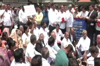 MES Goons Spark Outrage in Belagavi Tear Governments Mandatory Kannada Order Inside DC Office