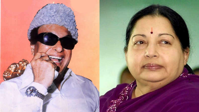 MGR and Jayalalithaa