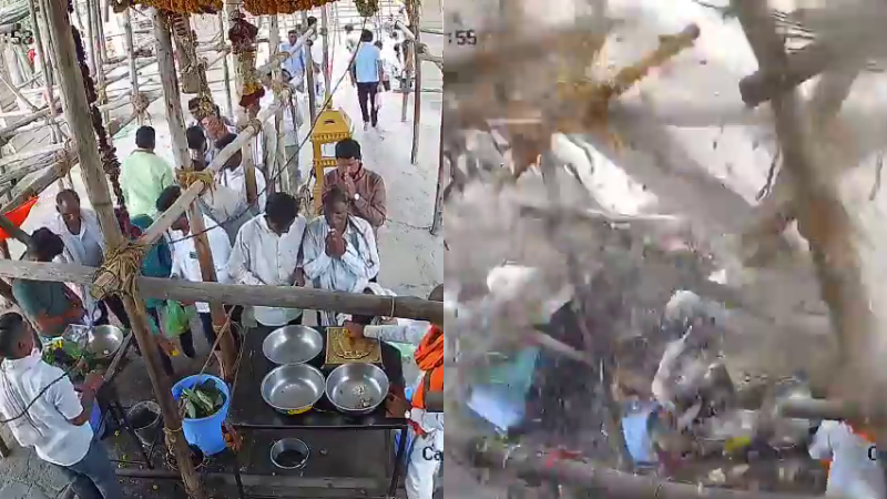 Maharashtra Temple Collapse