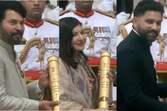 Mammootty Alka Yagnik Rohit Sharma Padma Award
