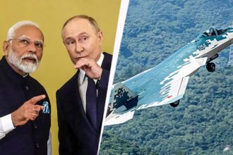 Modi Putin Su 57