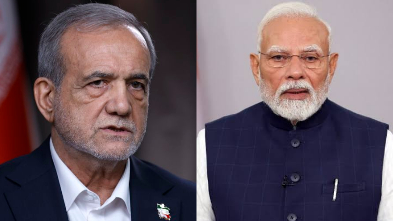 Modi and pezeshkian