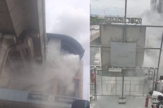 Nagasandra Metro Station Fire Acciden