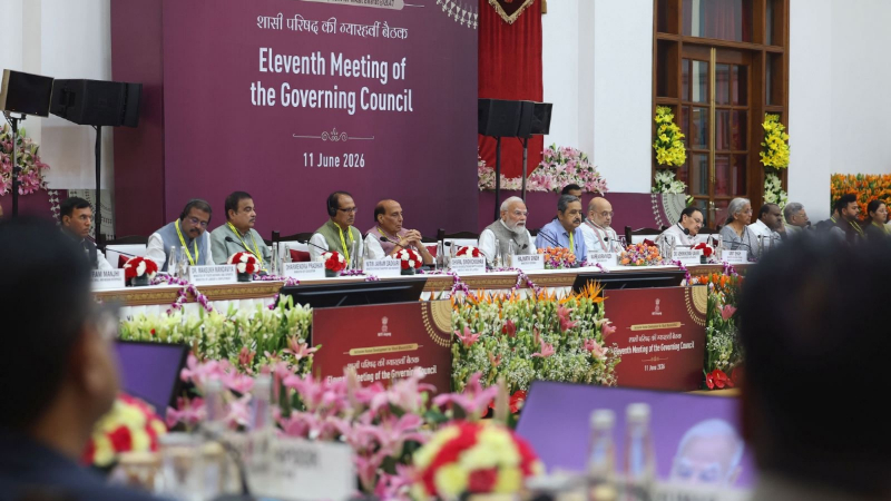Narendra Modi NITI Aayog meet