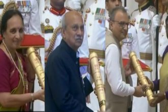 Prabhakar Kore Shashi Shekhar Vempati Shubha Venkatesha Iyengar Padma Award