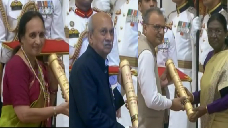 Prabhakar Kore Shashi Shekhar Vempati Shubha Venkatesha Iyengar Padma Award