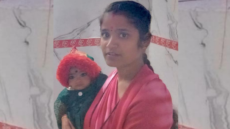 Pregnant woman commits suicide with one and a half year old child in Kalaburagi Alanda