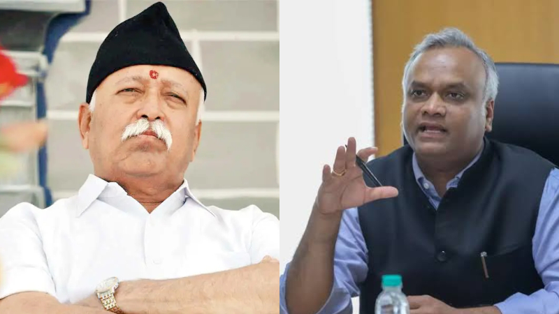 Priyank Kharge RSS Mohan Bhagwat