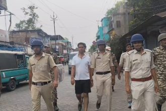 Pushpa of Falta TMC leader Jahangir Khan paraded in shorts after arrest