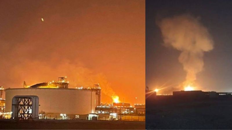 Qatar fire explosion
