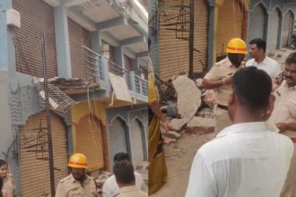 Raichur Building Roof Collapse 2 Dead