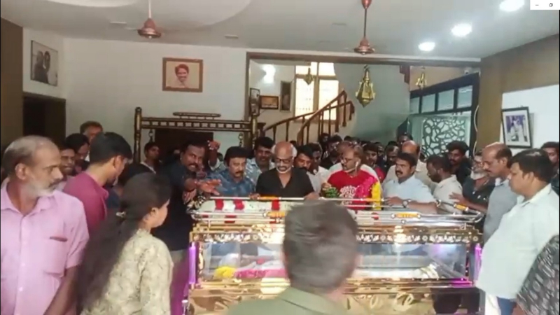 ಭಾರತಿರಾಜ್ ಅಂತಿಮ ದರ್ಶನ ಪಡೆದ ರಜನಿ, ಕಮಲ್, ಸಿಎಂ ವಿಜಯ್ 9 Rajinikanth Bharathiraja Vijay Tamil Cinema Kamal Haasan 1