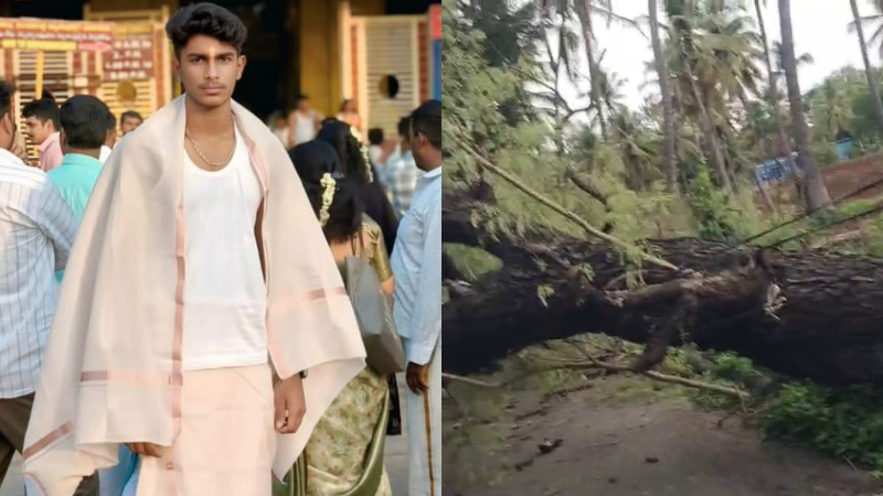 Ramanagara Tree Fall Youth Death