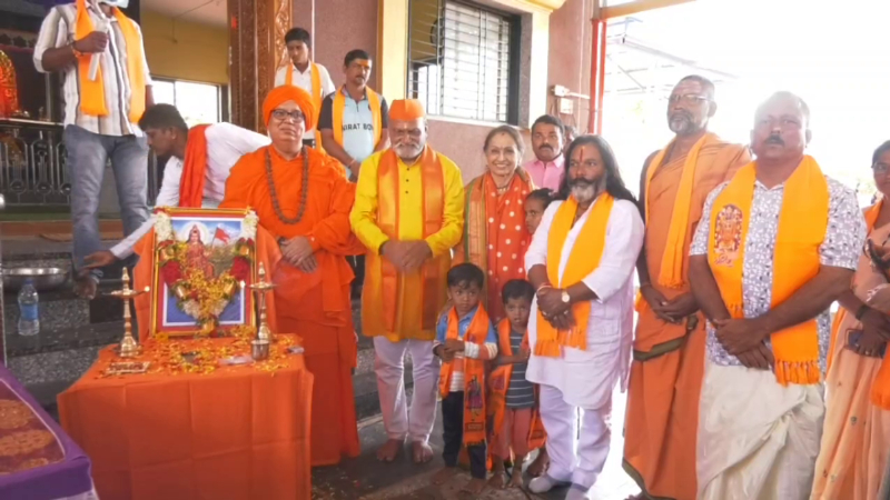Sri Ram Sena chief Pramod Muthalik Lashes Out at Congress Govt After Administration Blocks Trishul Diksha Event 2