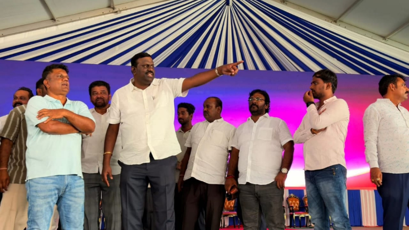 ನಾಳೆ ಟಿಬಿ ಡ್ಯಾಂನ ನೂತನ ಕ್ರಸ್ಟ್ ಗೇಟ್ಗಳ ಲೋಕಾರ್ಪಣೆ - ಸಂಸದರು, ಶಾಸಕರಿಂದ ಅಂತಿಮ ಹಂತದ ಸಿದ್ಧತೆ ಪರಿಶೀಲನೆ 10 TB Dam Program 1