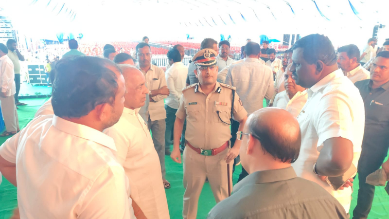 ನಾಳೆ ಟಿಬಿ ಡ್ಯಾಂನ ನೂತನ ಕ್ರಸ್ಟ್ ಗೇಟ್ಗಳ ಲೋಕಾರ್ಪಣೆ - ಸಂಸದರು, ಶಾಸಕರಿಂದ ಅಂತಿಮ ಹಂತದ ಸಿದ್ಧತೆ ಪರಿಶೀಲನೆ 11 TB Dam Program 2
