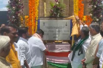 TB dam crest Inauguration