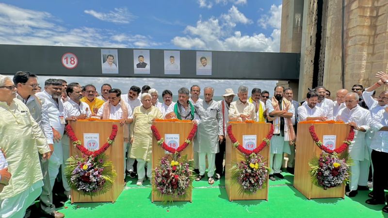 TB dam crest Inauguration 5