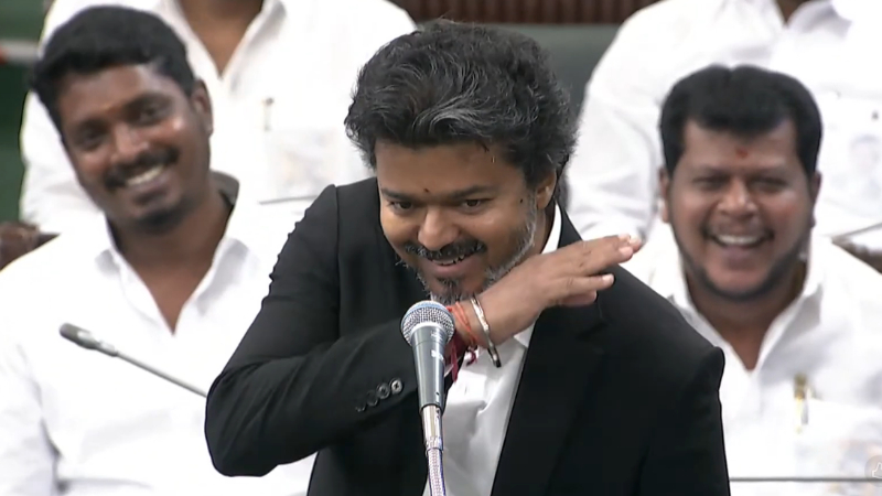 TVK Vijay at Assembly