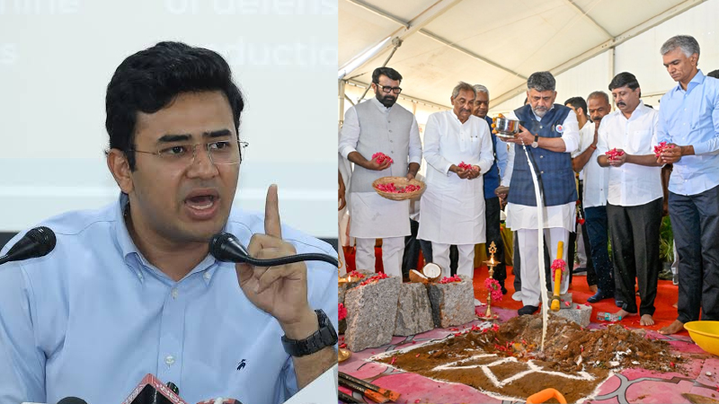 Tejasvi Surya DK Shivakumar