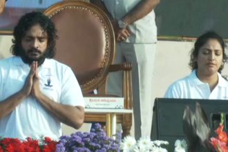 Yoga Day Vidhana Soudha