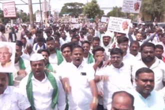 gadag protest