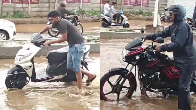 heavy rain in nelamangala bengaluru 1