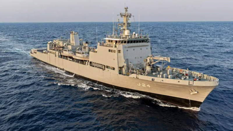 indian navy warship